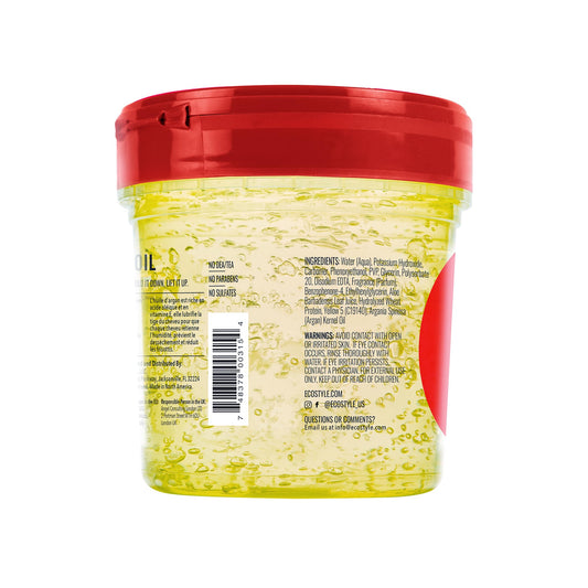 Eco Style Moroccan Argan Oil Styling Gel, 8 Ounce