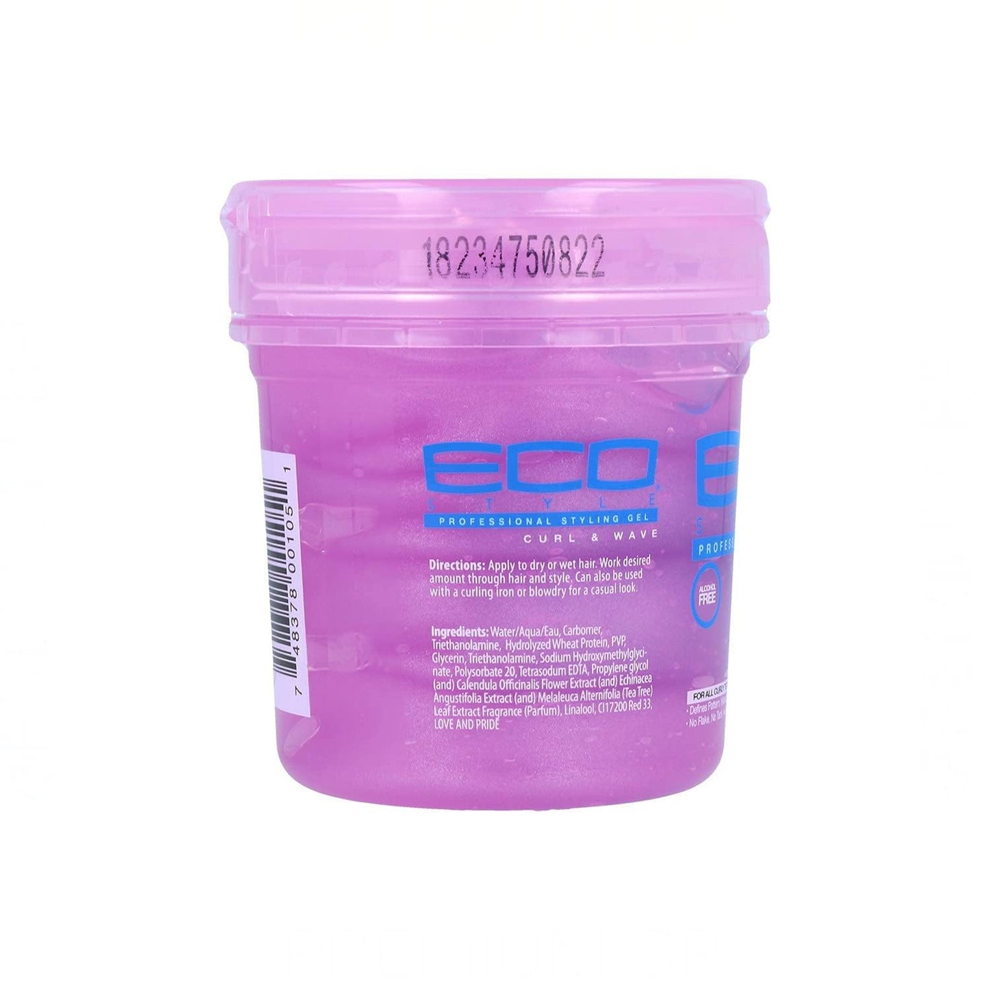 Eco Style Curl & Wave Styling Gel, 8 Ounce