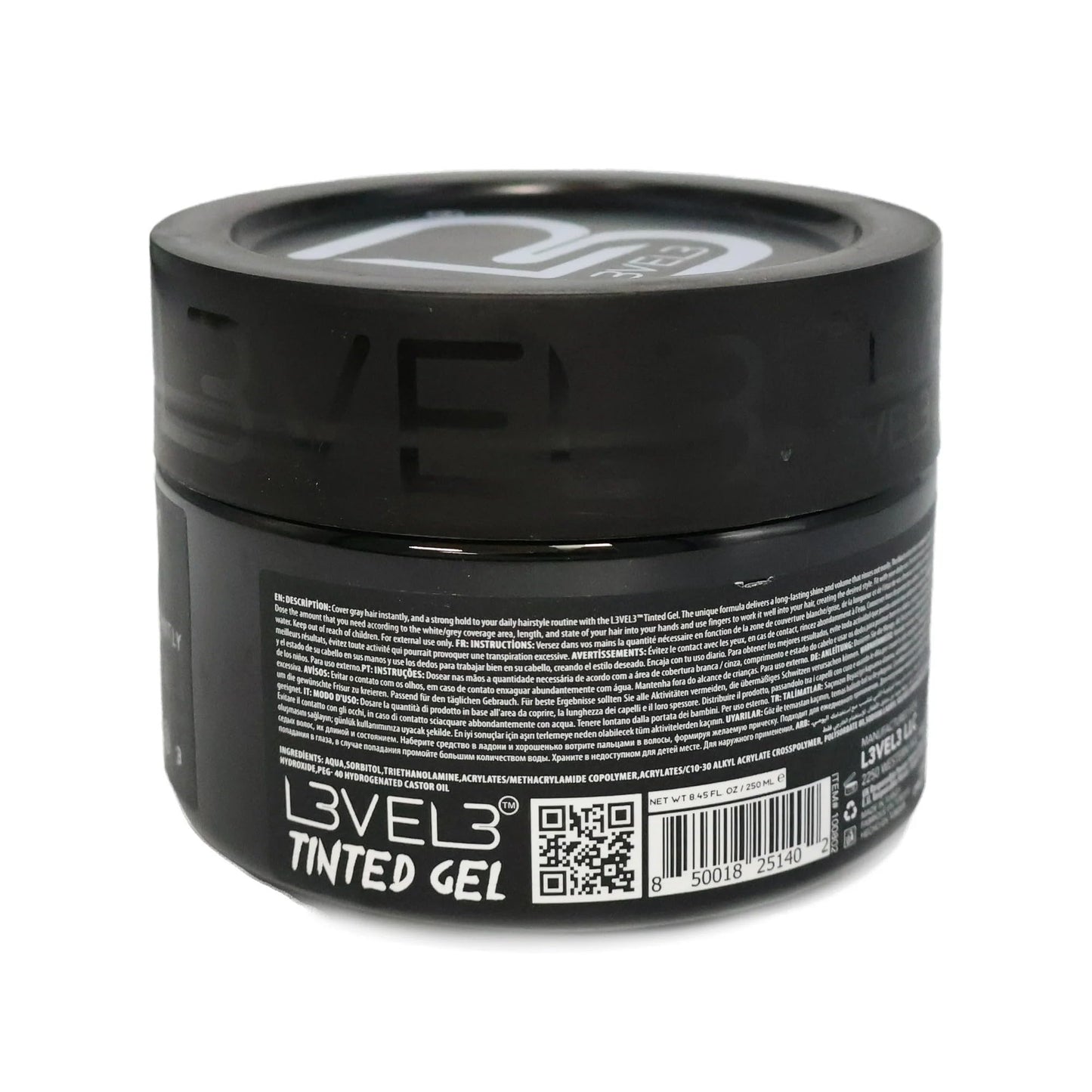 L3VEL3 Tinted Gel, 250 ml