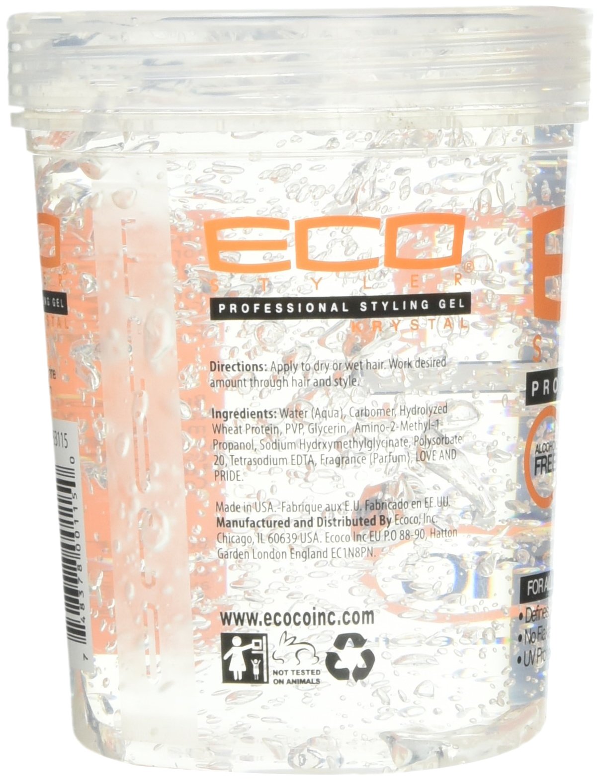 Eco Style Krystal Clear Gel, 32 Ounce