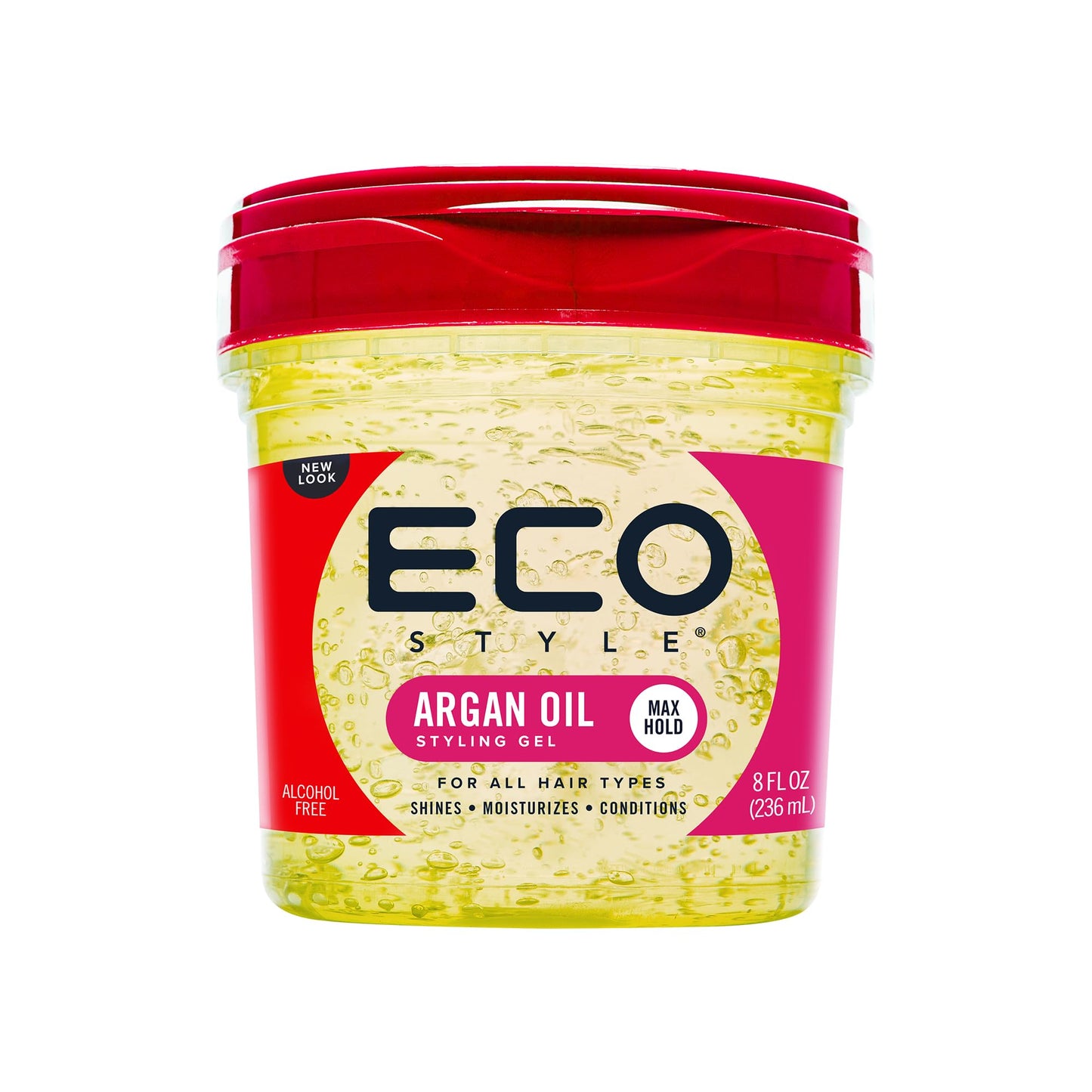 Eco Style Moroccan Argan Oil Styling Gel, 8 Ounce