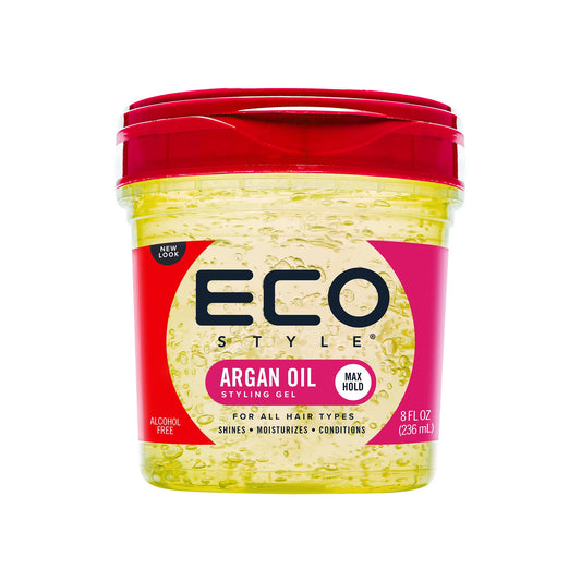 Eco Style Moroccan Argan Oil Styling Gel, 8 Ounce