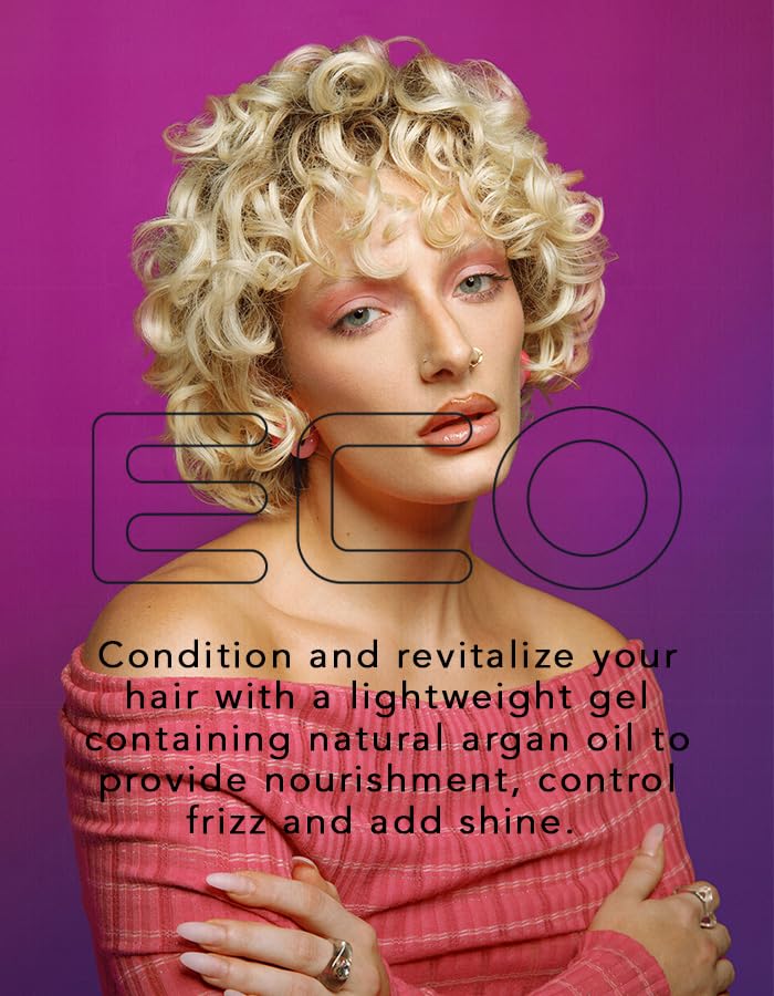 Eco Style Moroccan Argan Oil Styling Gel, 8 Ounce