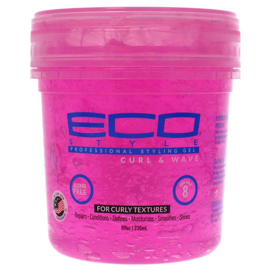 Eco Style Curl & Wave Styling Gel, 8 Ounce