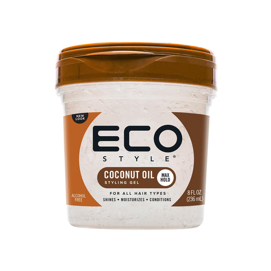 Eco Style Coconut Styling Gel, 8 Ounce