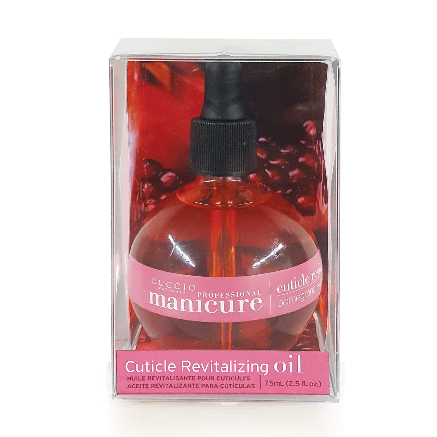Cuccio Revitalize Cuticle Oil, Pomegranate and Fig, 2.5 Ounce